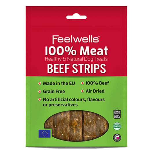 Feelwells 100% Beef Strips