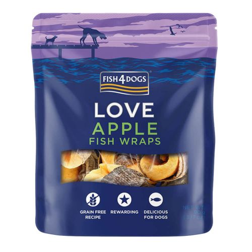 Apple Fish Wraps - Fish4Dogs