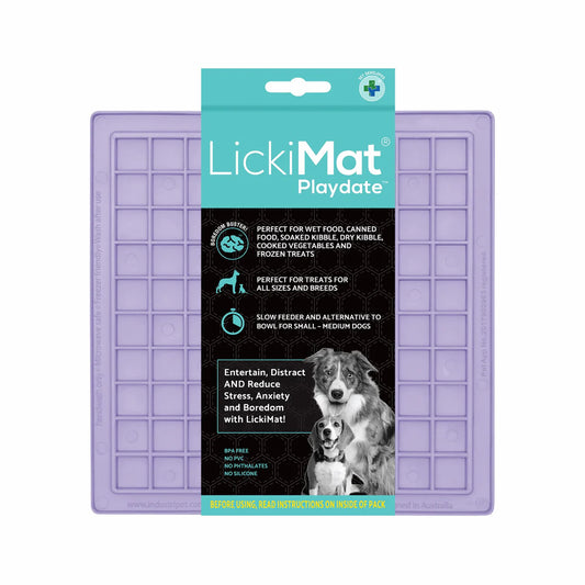 LickiMat® Classic Playdate™ Slow Feeder &amp; Enrichment Mat